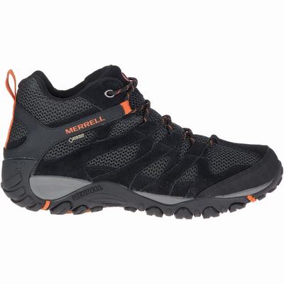 Merrell Alverstone Mid GORE-TEX® Vandringskängor Herr Svarta (SE580716)